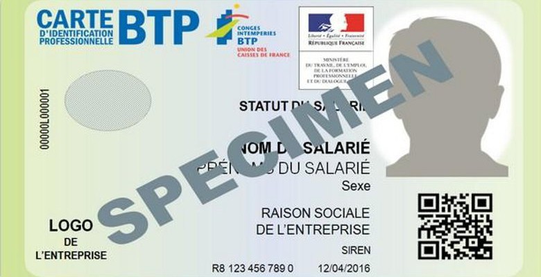 Une obligation de carte d’identité professionnelle dans le BTP